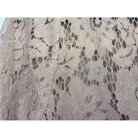 ZARA NEW WOMAN SS19 BEIGE-PINK CONTRAST LACE TOP REF:2157/035 XS - Picture 4 of 10